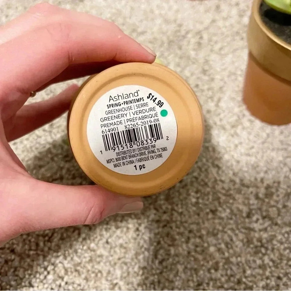 Set of 3 terracotta faux succulents new - Picture 5 of 12